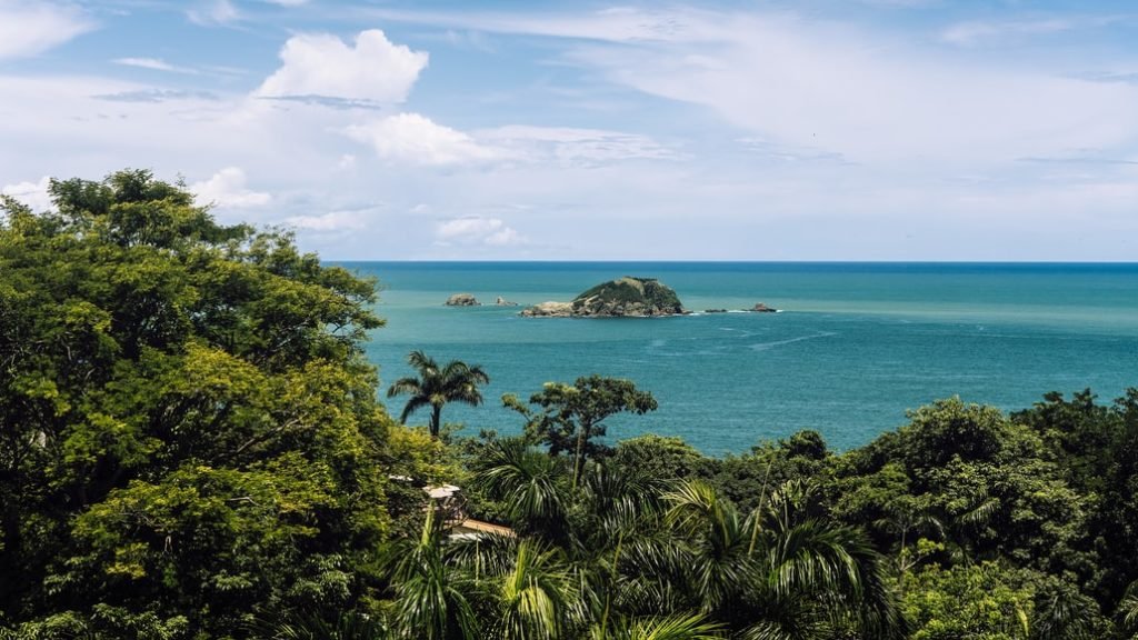 View from an ocean view property at Manuel Antonio in Costa Rica