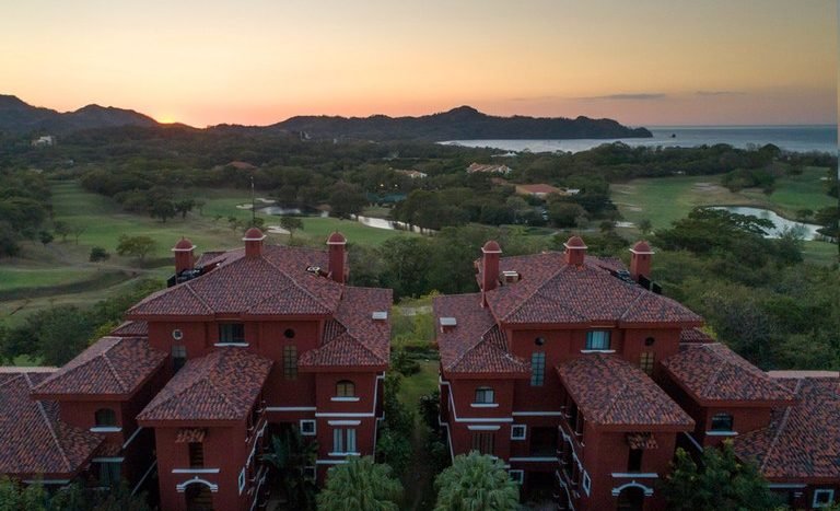 Exterior house view in Costa Ricaâs Premier Beach Development with Luxury Condominium for sale