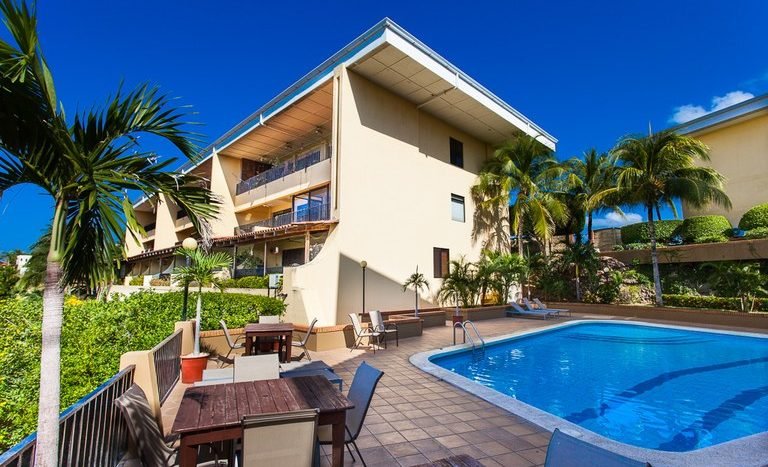 Pool Area & Rear Exterior of the Property