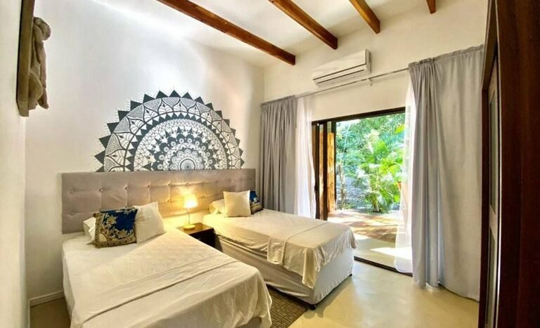 Bedroom View to Garden Casa Buddha - Surfside Potrero Costa Rica.jpeg