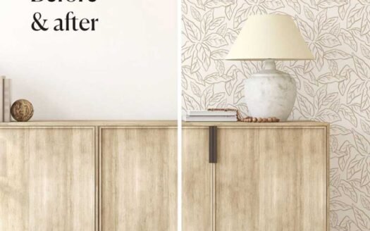How To Bring The Outside Indoors with Super Cute Peel and Stick Wallpaper Designs