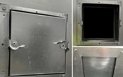 Recessed Access Doors That Facilitate HVAC, Electrical, and Plumbing Work in Commercial Projects