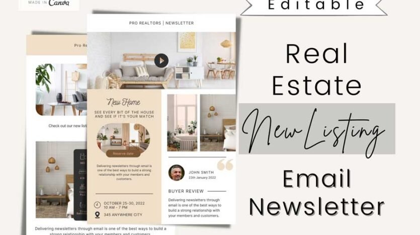 How to Create Real Estate Newsletter Templates That Get Read